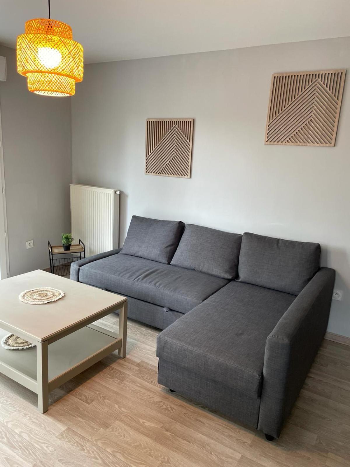 Appartement 2 Chambres Avec Terrasse Et Garage Saint-Andre-lez-Lille المظهر الخارجي الصورة