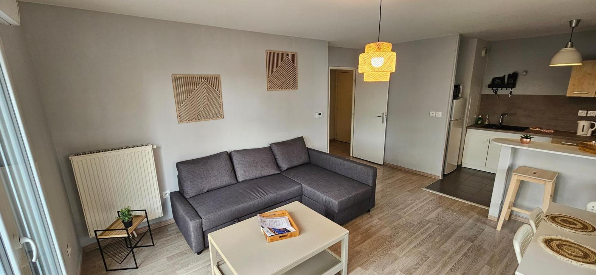 Appartement 2 Chambres Avec Terrasse Et Garage Saint-Andre-lez-Lille المظهر الخارجي الصورة